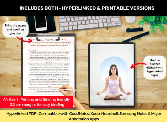 Shadow Work Journal with FREE Notebook Planner Digital and Printable