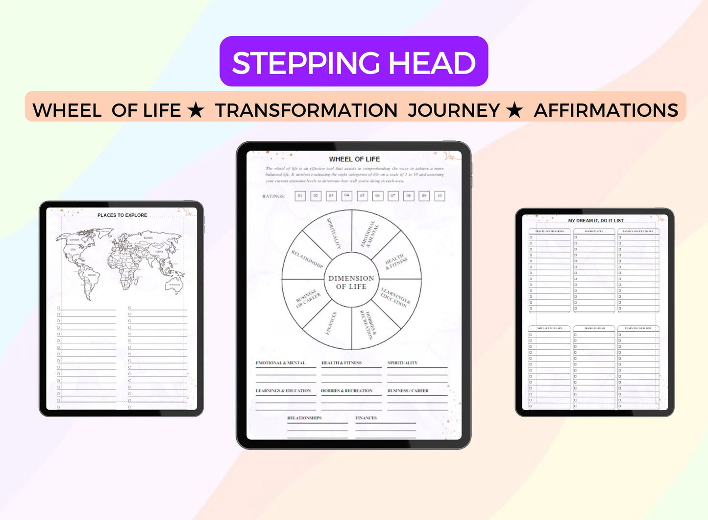 Manifestation Planner with FREE Notebook Planner Digital and Printable