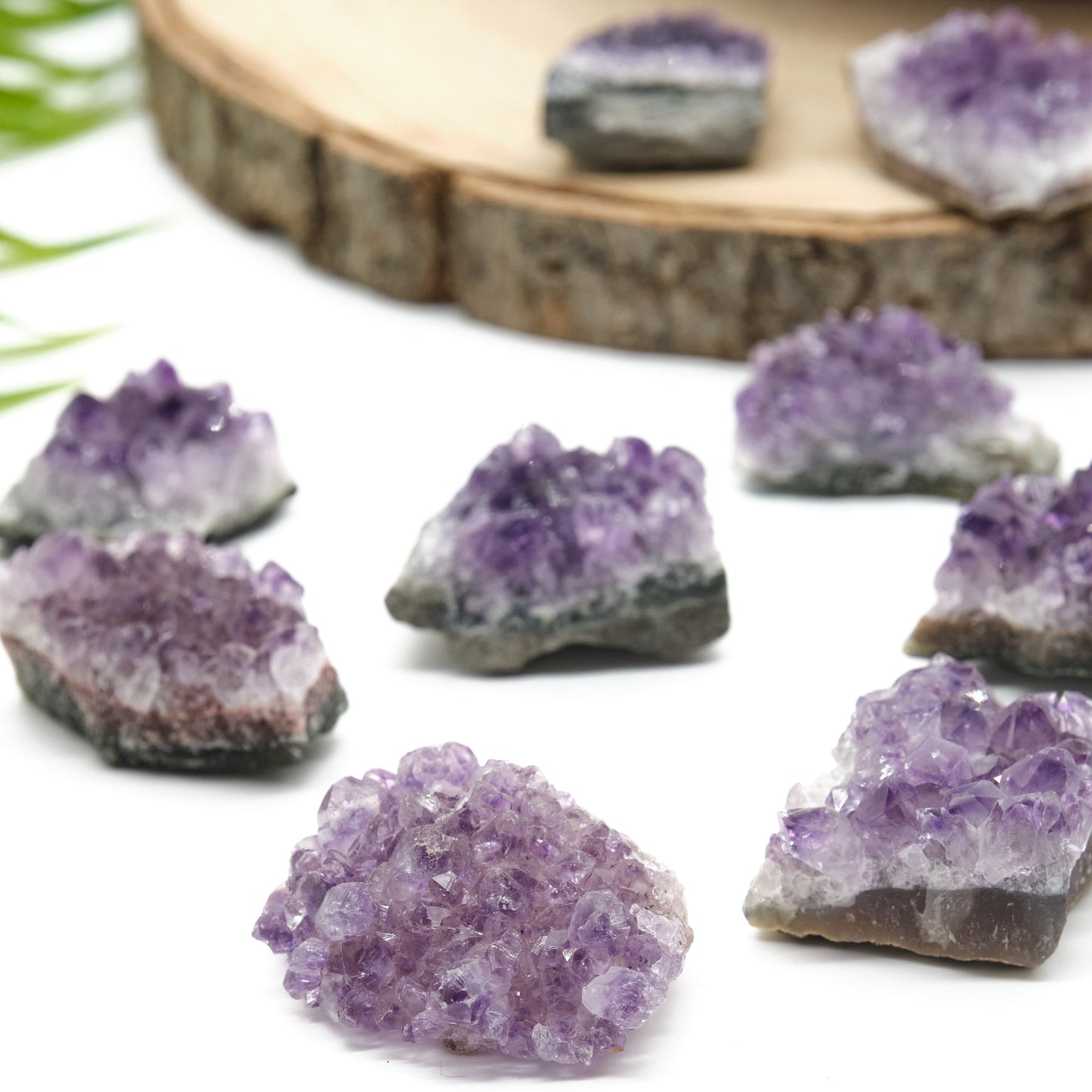 Small Amethyst Geode Cluster Crystal 2-4cm