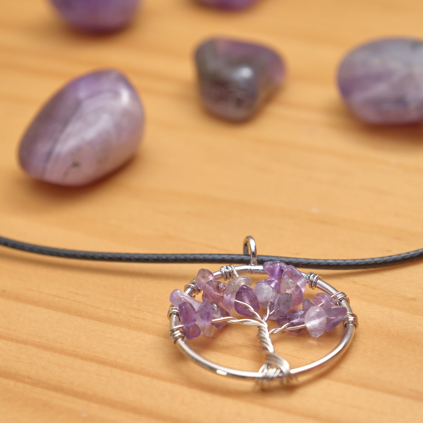 Crystal Stone Holder Necklace (Copy) (Copy)  My Store