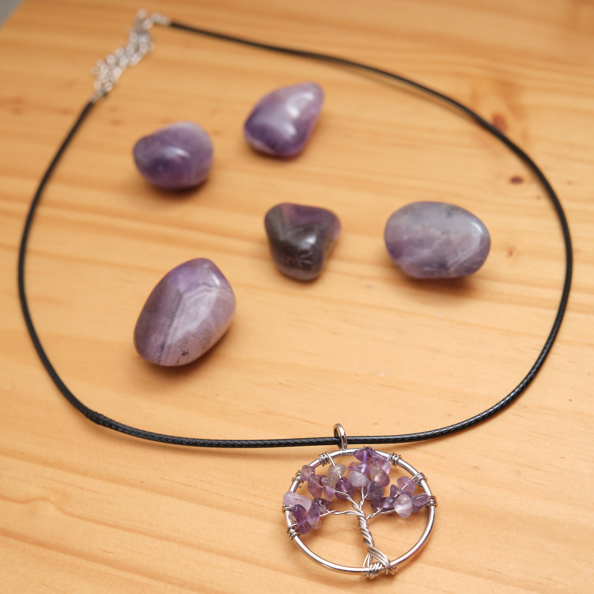 Crystal Stone Holder Necklace (Copy) (Copy)  My Store