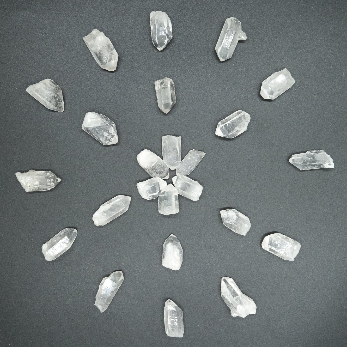 Mini Raw Clear Quartz Points 2-4cm Pure Serenity