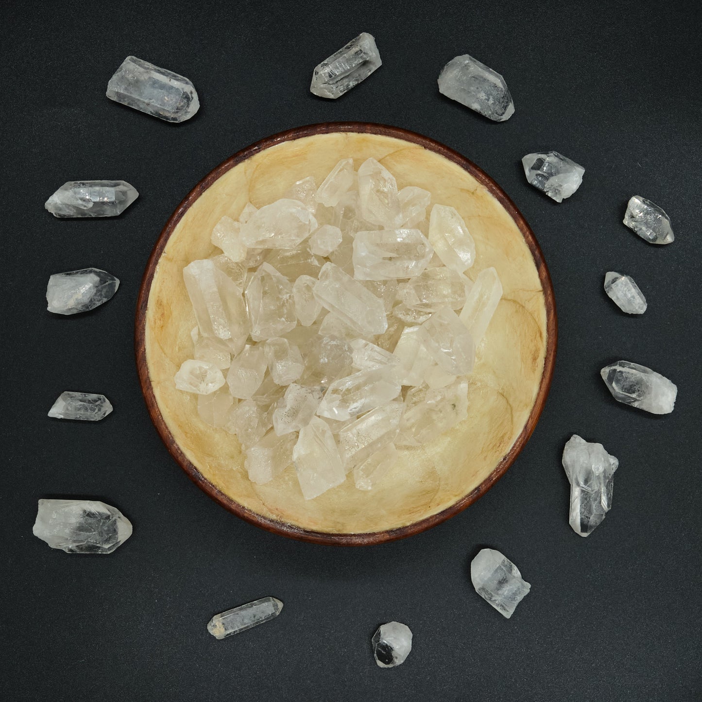 Mini Raw Clear Quartz Points 2-4cm Pure Serenity