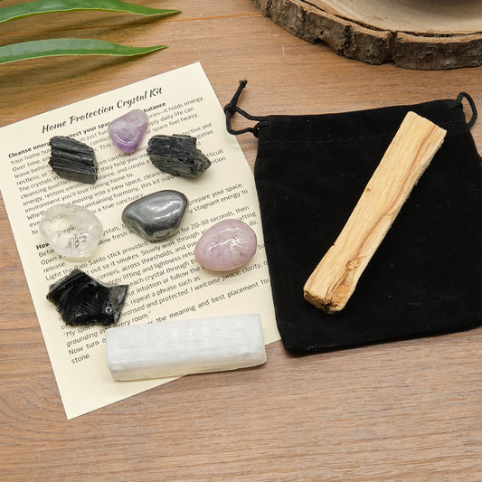 Home Protection Crystals Set For Negativity