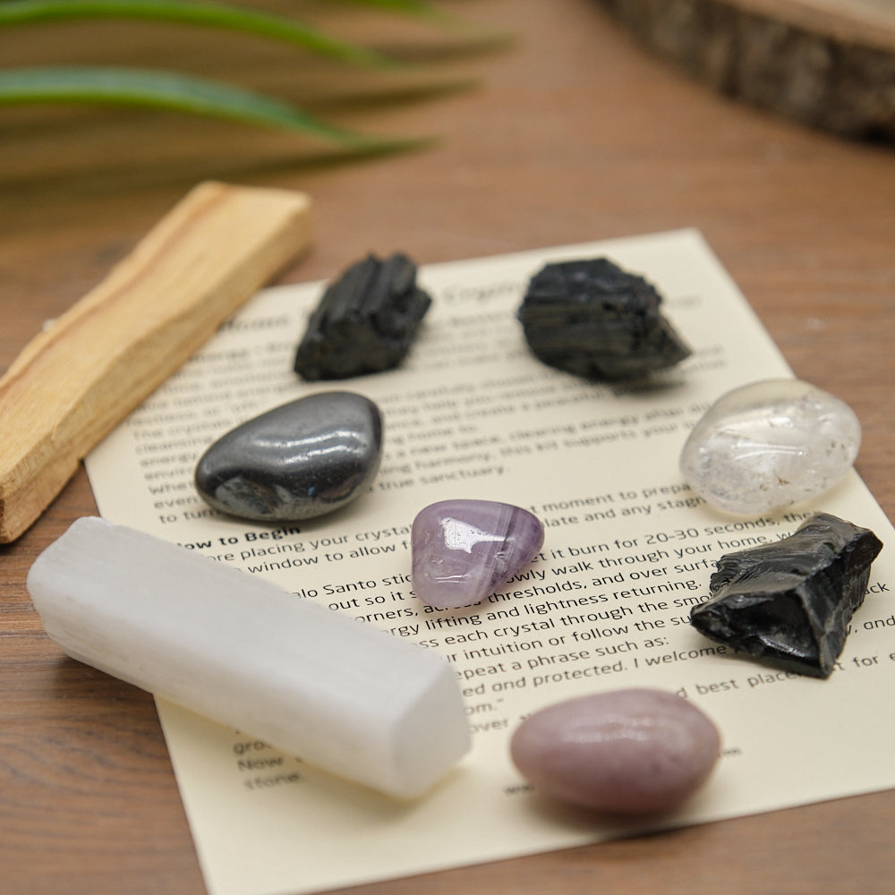 Home Protection Crystals Set For Negativity