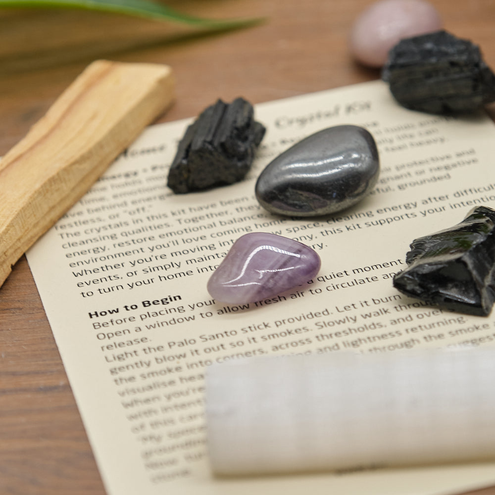 Home Protection Crystals Set For Negativity