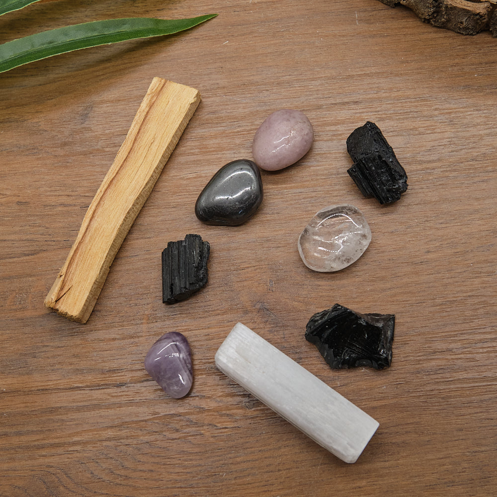 Home Protection Crystals Set For Negativity