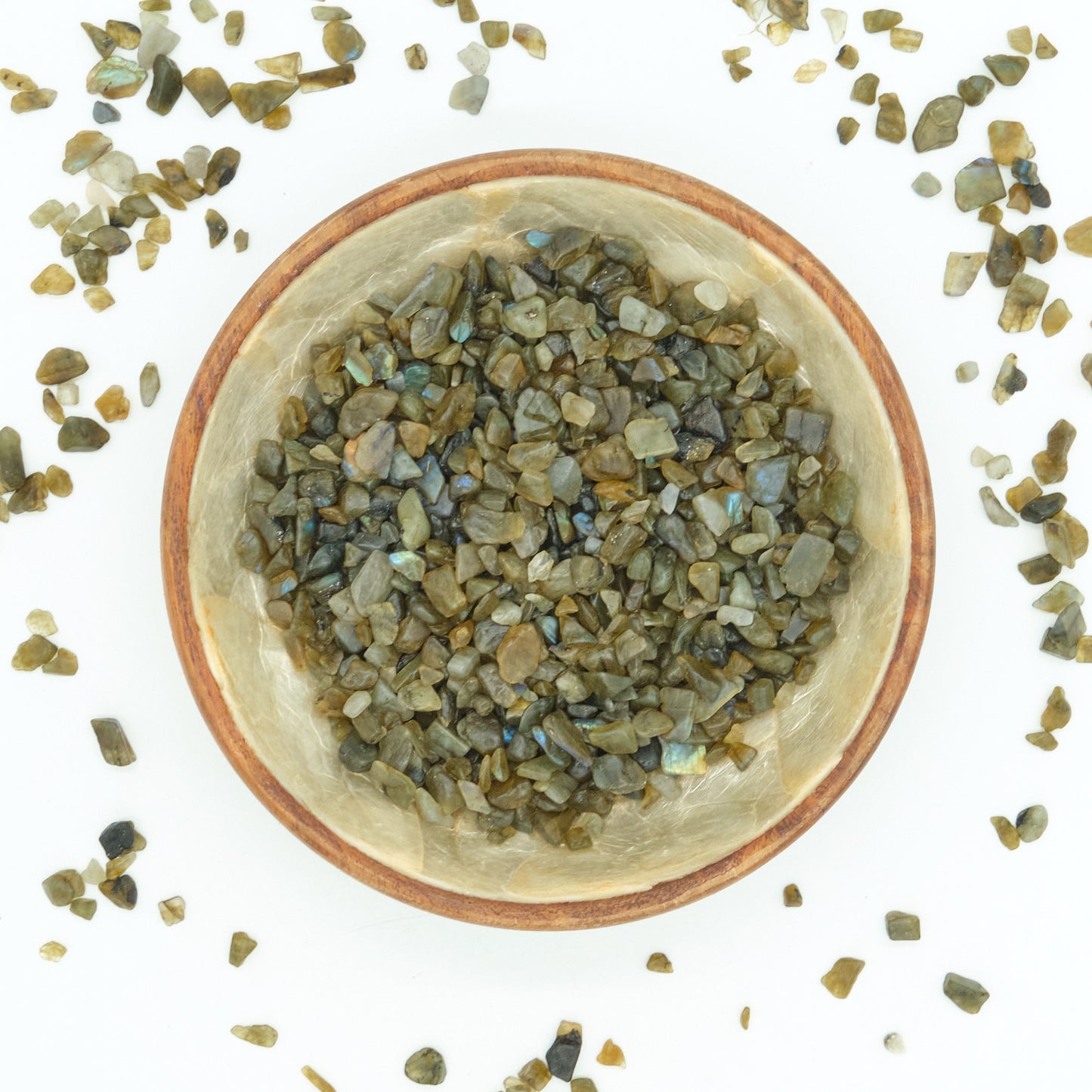 Labradorite Crystal Chips 2-10mm Undrilled  Pure Serenity