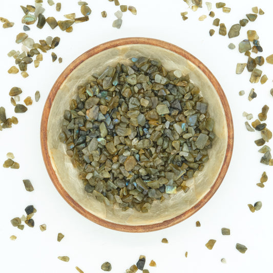 Labradorite Crystal Chips 2-10mm Undrilled  Pure Serenity