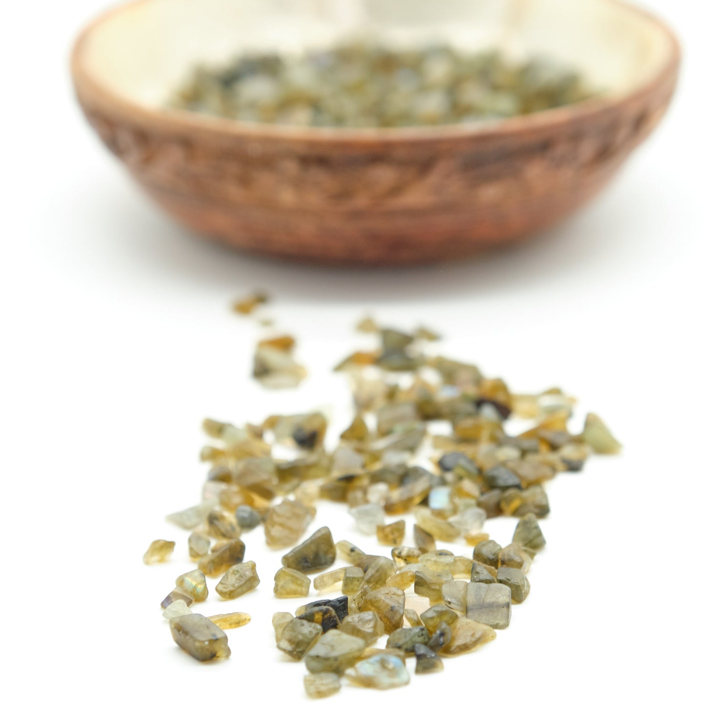 Labradorite Crystal Chips 2-10mm Undrilled  Pure Serenity