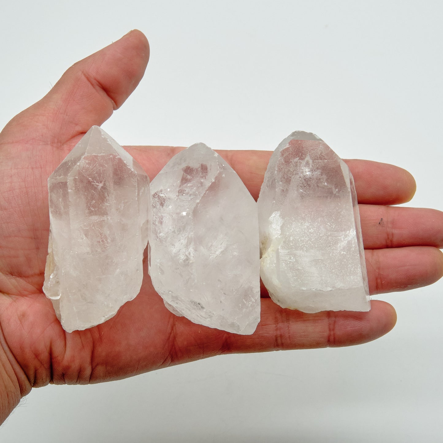 Natural Raw Large Clear Quartz Point x 1 Piece