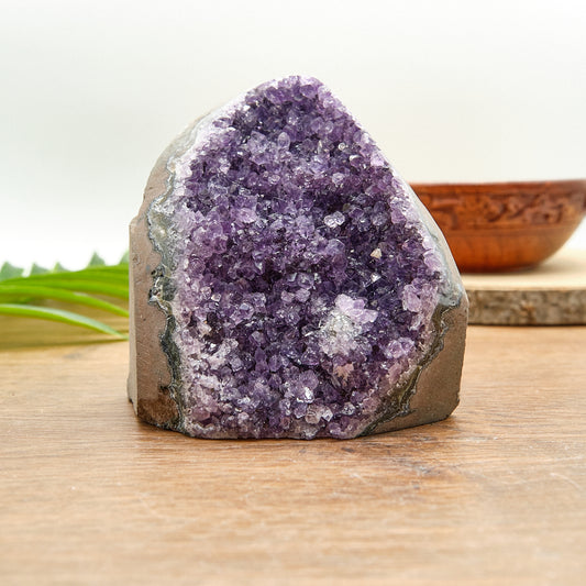 Uruguayan Amethyst Cluster Geode Druzy 830g
