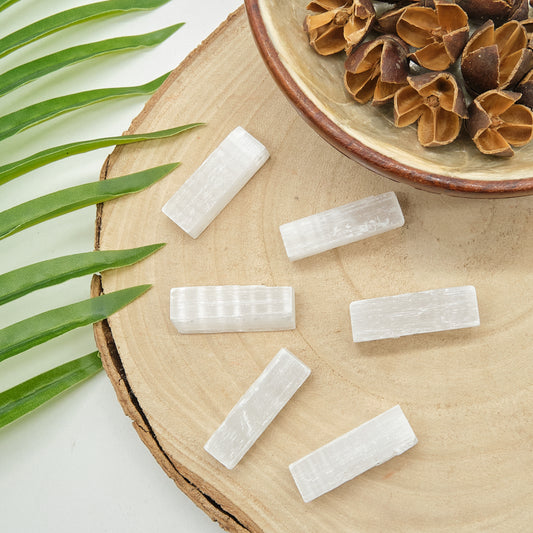 small tiny selenite sticks 4cm