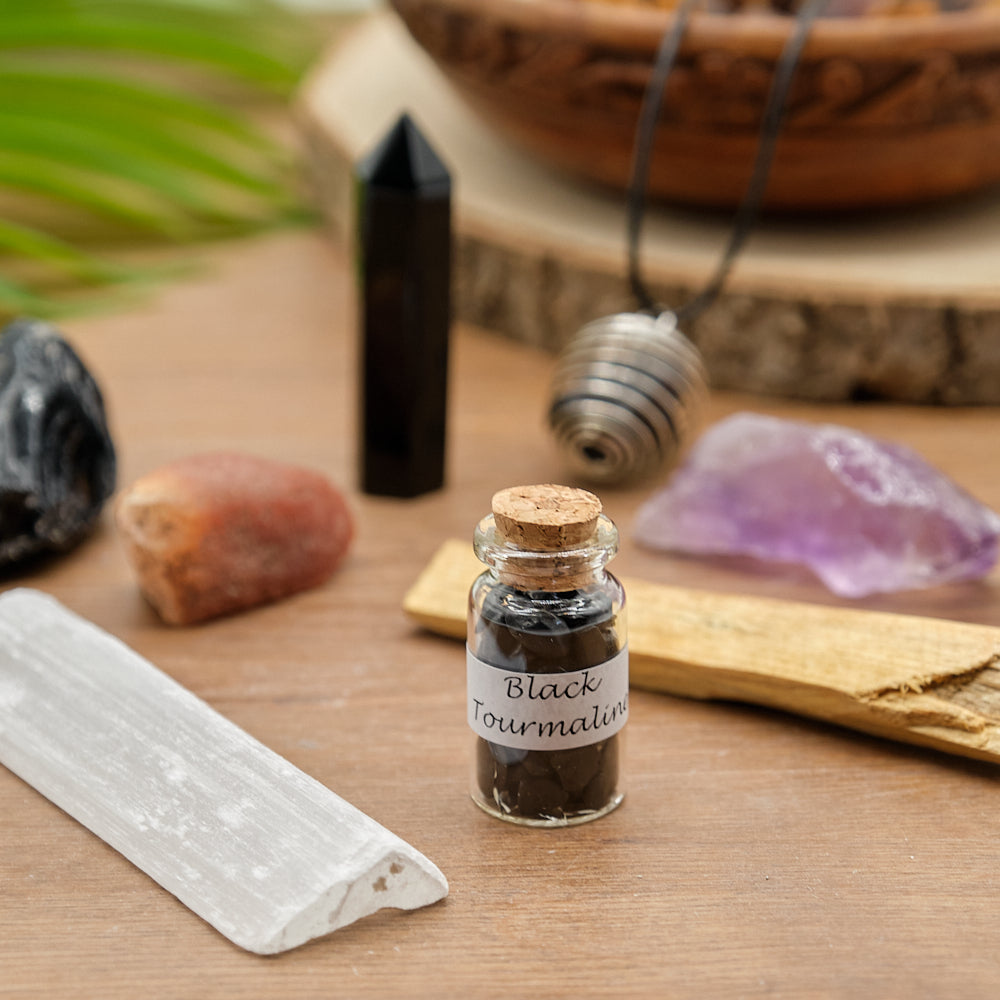 Protection Healing Crystals Gift Set