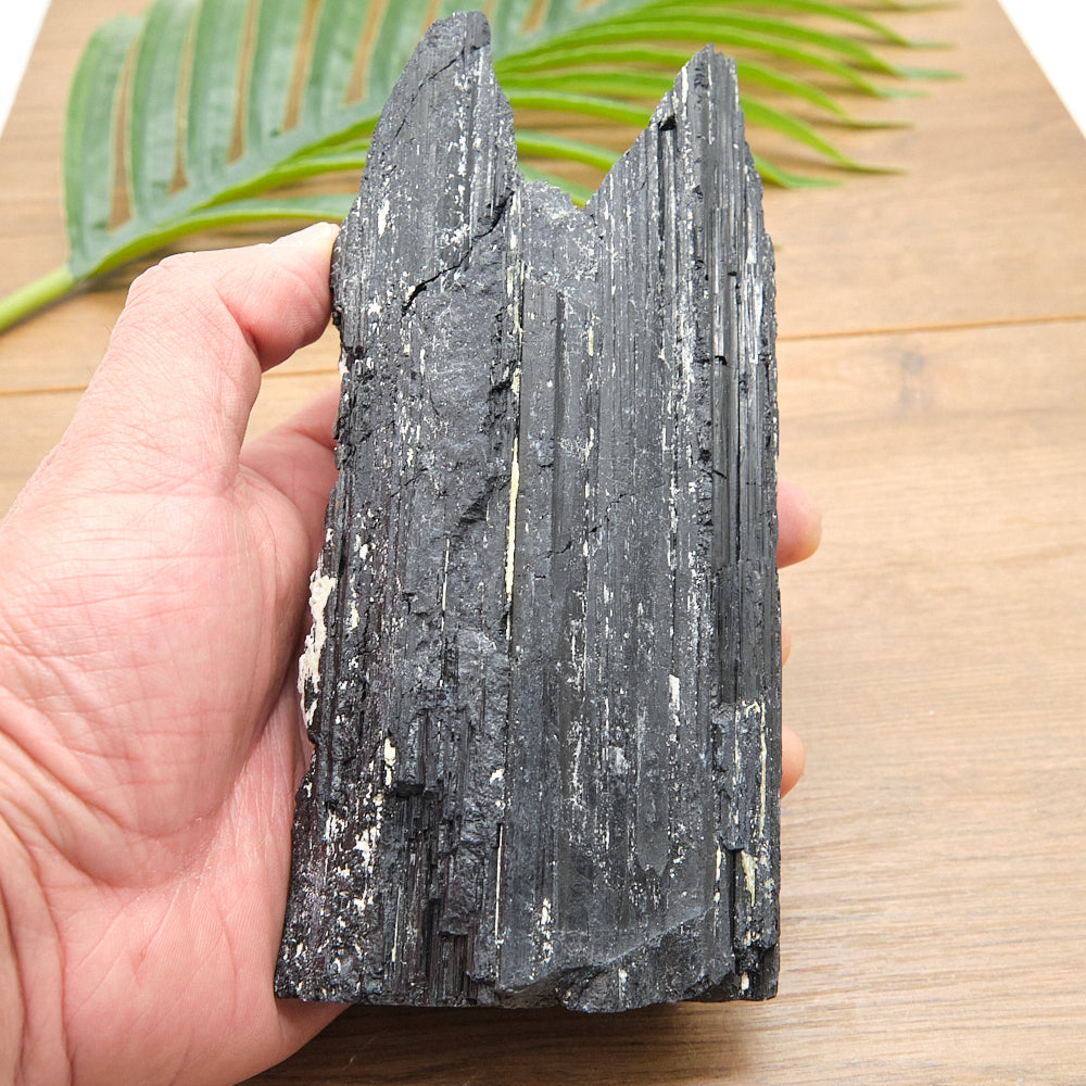 Large Rough Black Tourmaline Natural Rock 942g