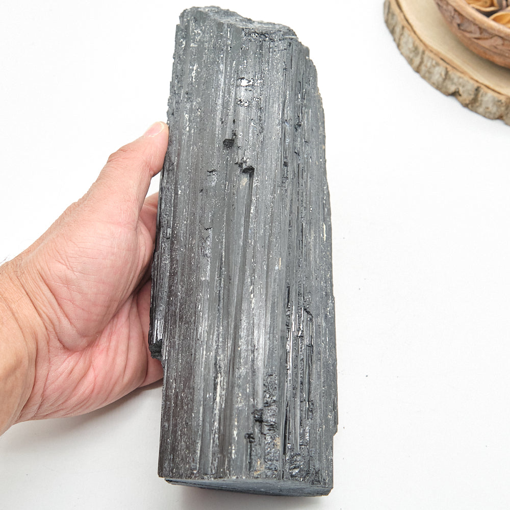 Large Rough Black Tourmaline Natural Rock 3078g