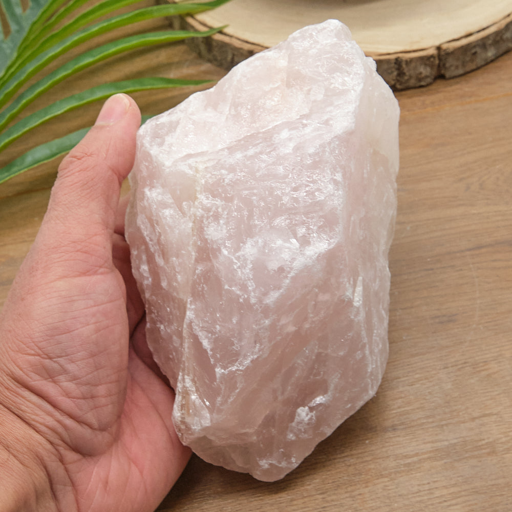 Large Rough Rose Quartz Rock 1326g