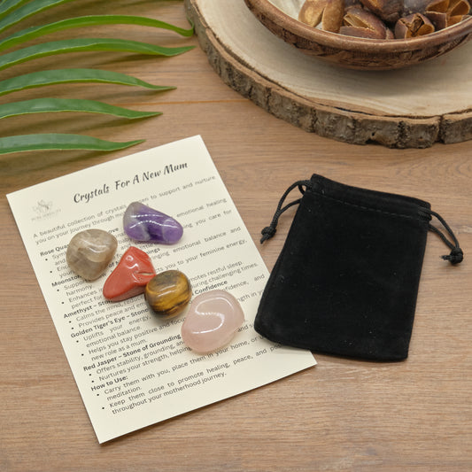 New Mum Crystals Gift Set  Pure Serenity