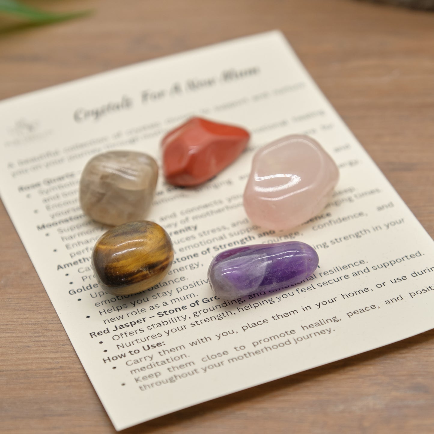 New Mum Crystals Gift Set  Pure Serenity