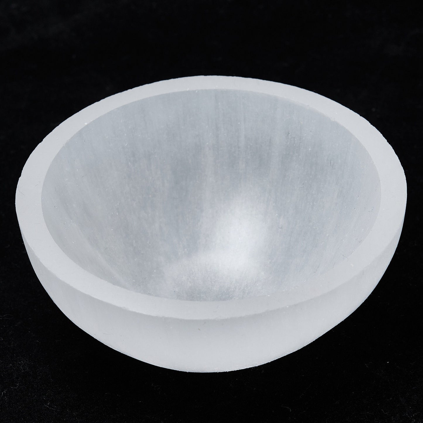 Selenite Charging Bowl 7-8cm  Pure Serenity Bowl Only