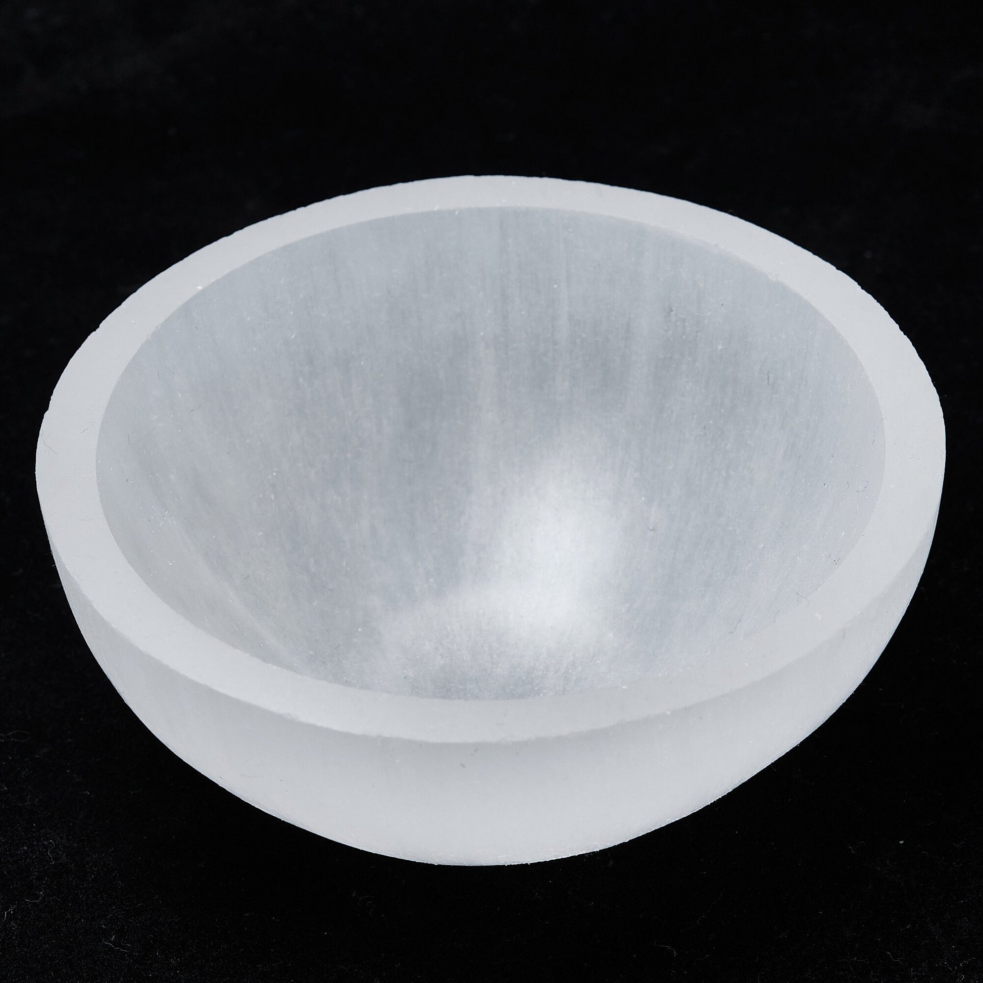 Selenite Charging Bowl 7-8cm  Pure Serenity Bowl Only