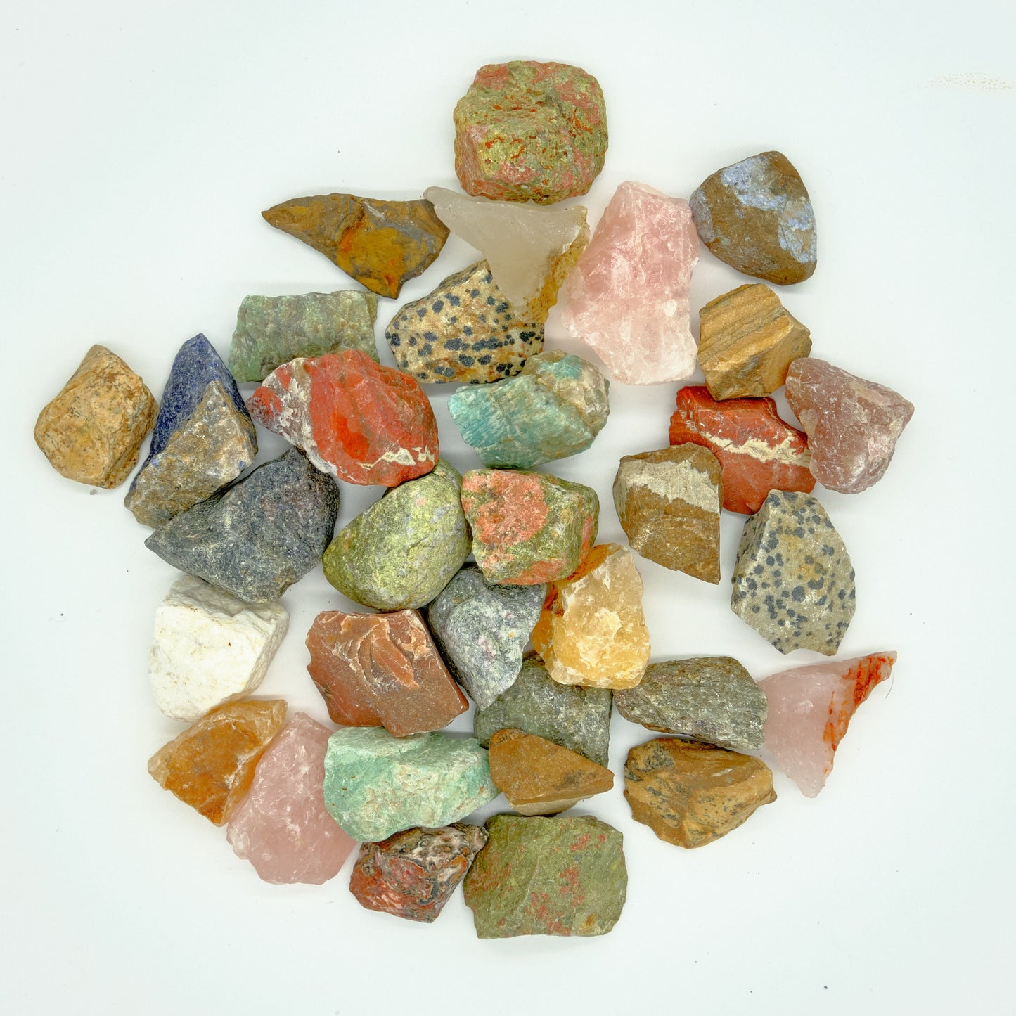 Rough Mixed Healing Crystals Pure Serenity