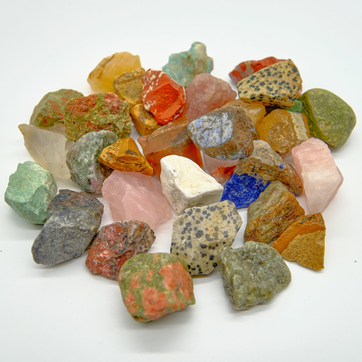 Rough Mixed Healing Crystals Pure Serenity