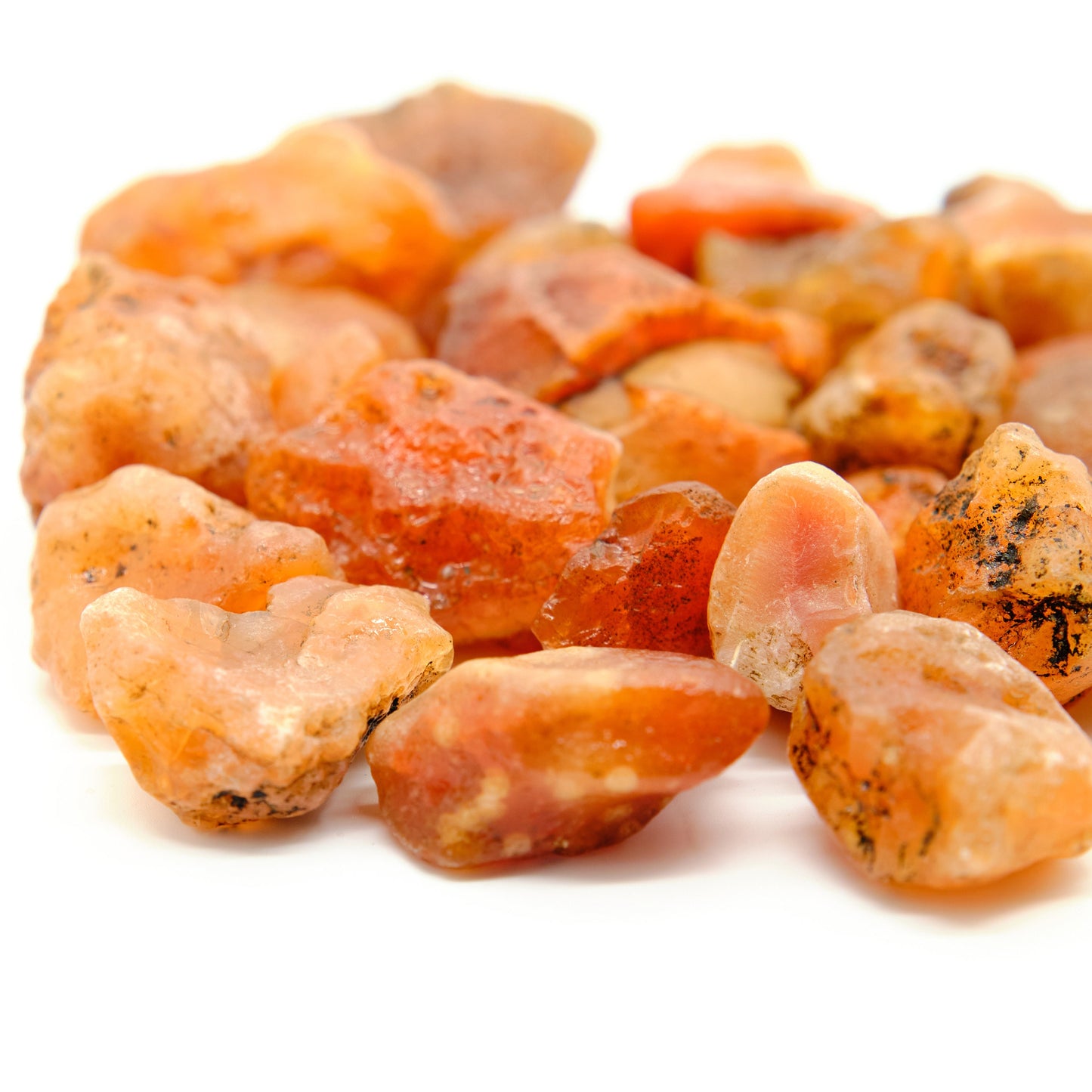 Rough Carnelian Crystals 2-5cm  Pure Serenity