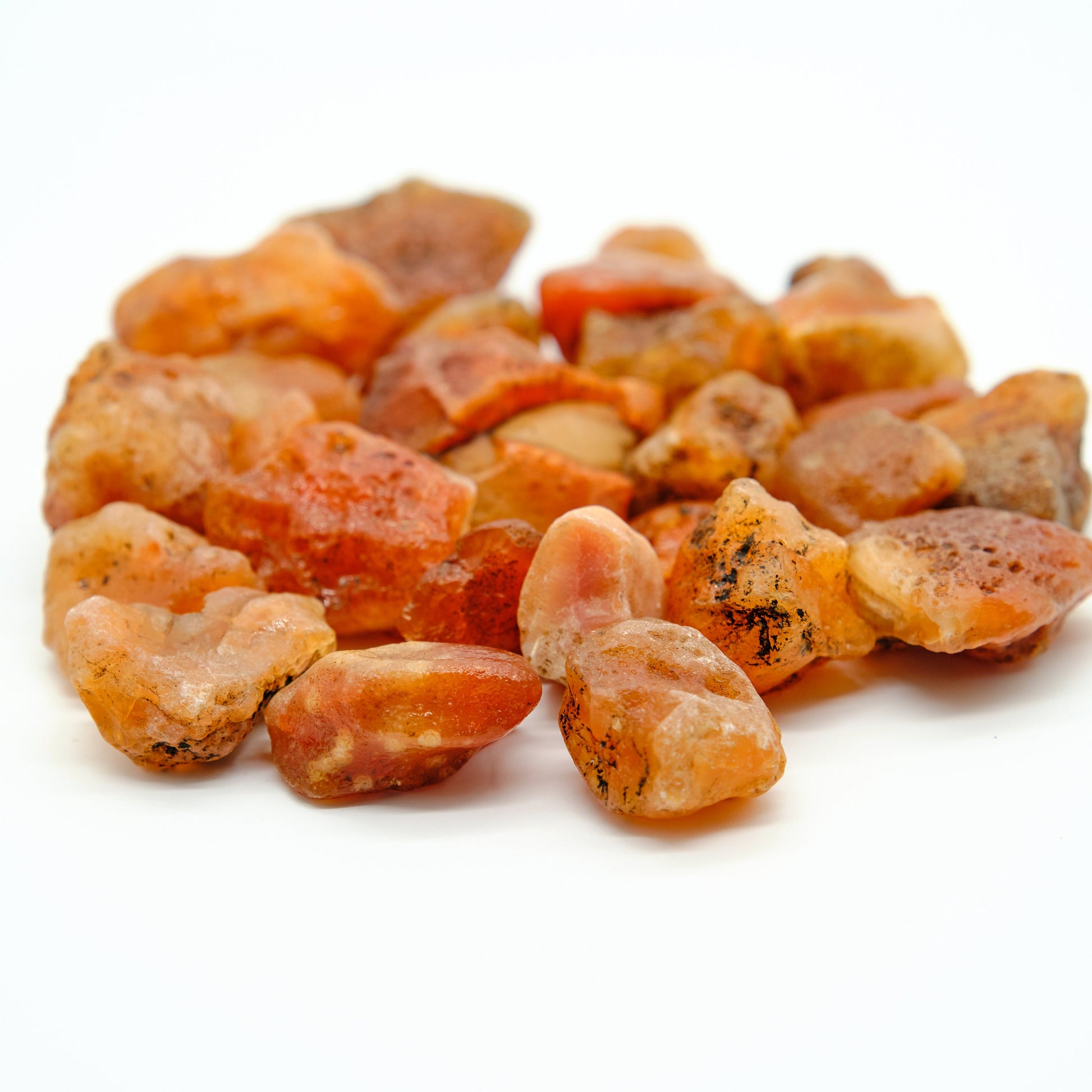 Rough Carnelian Crystals 2-5cm  Pure Serenity