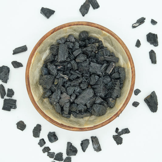 Small Rough Black Tourmaline Stones 5-20mm  Pure Serenity