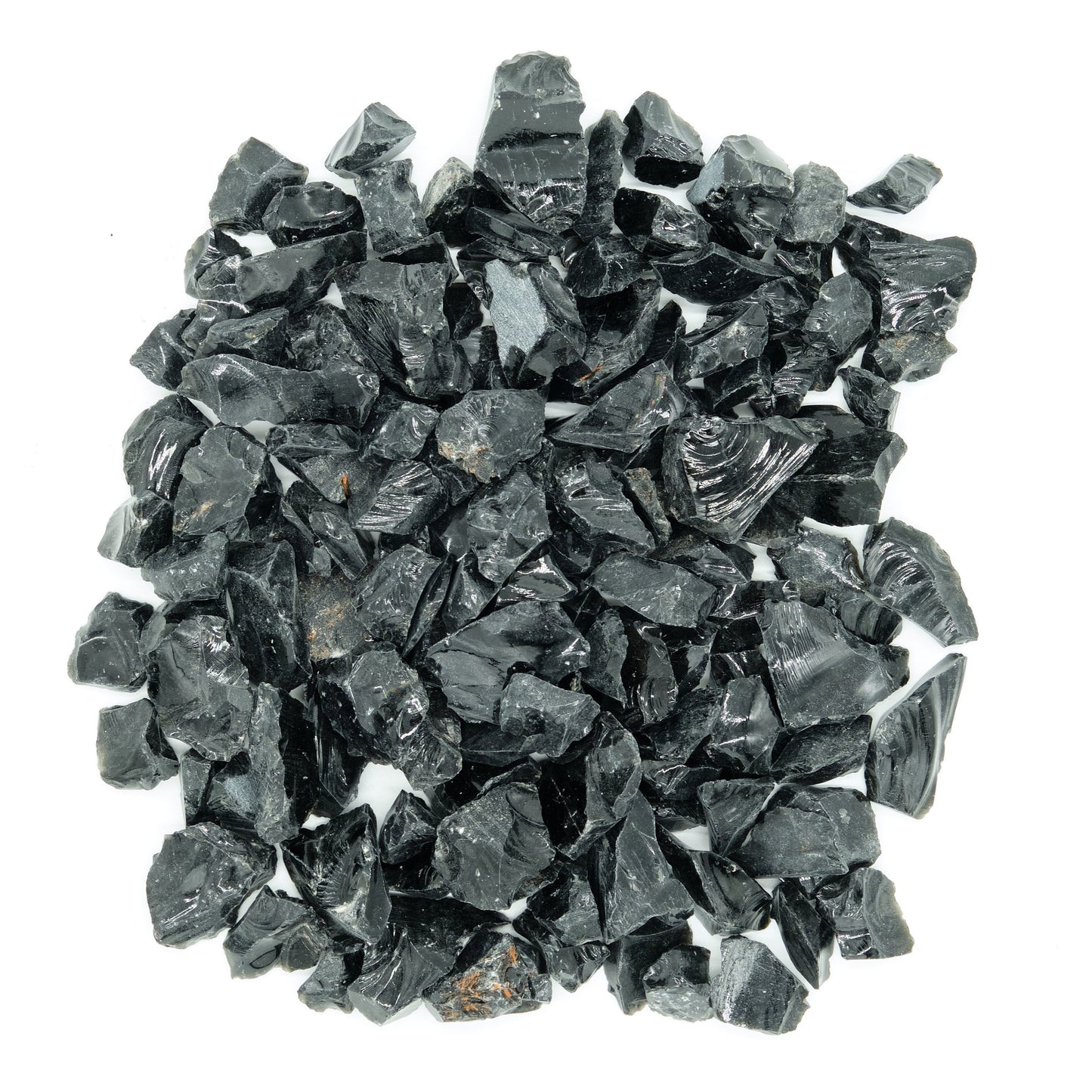 Small Rough Black Obsidian Stones 1-4cm  Pure Serenity
