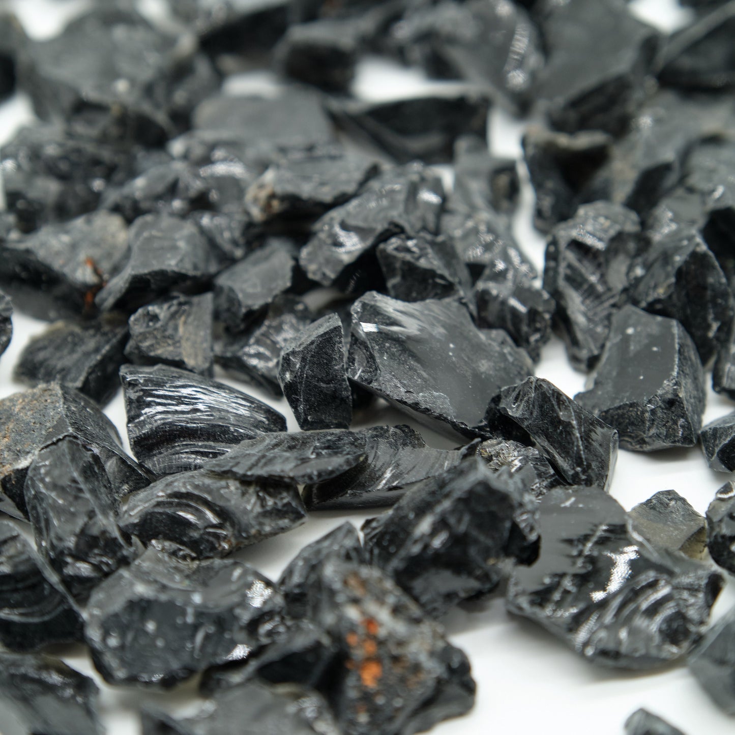 Small Rough Black Obsidian Stones 1-4cm  Pure Serenity