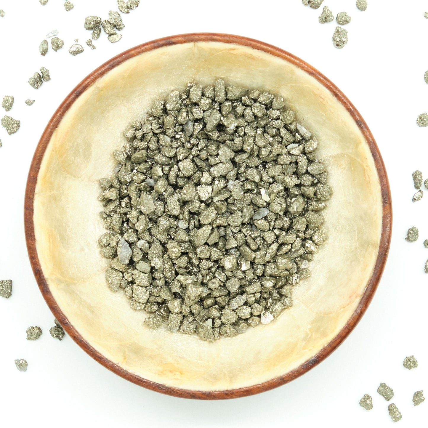 Pyrite (Raw) Crystal Chips 5-10mm Undrilled  Pure Serenity