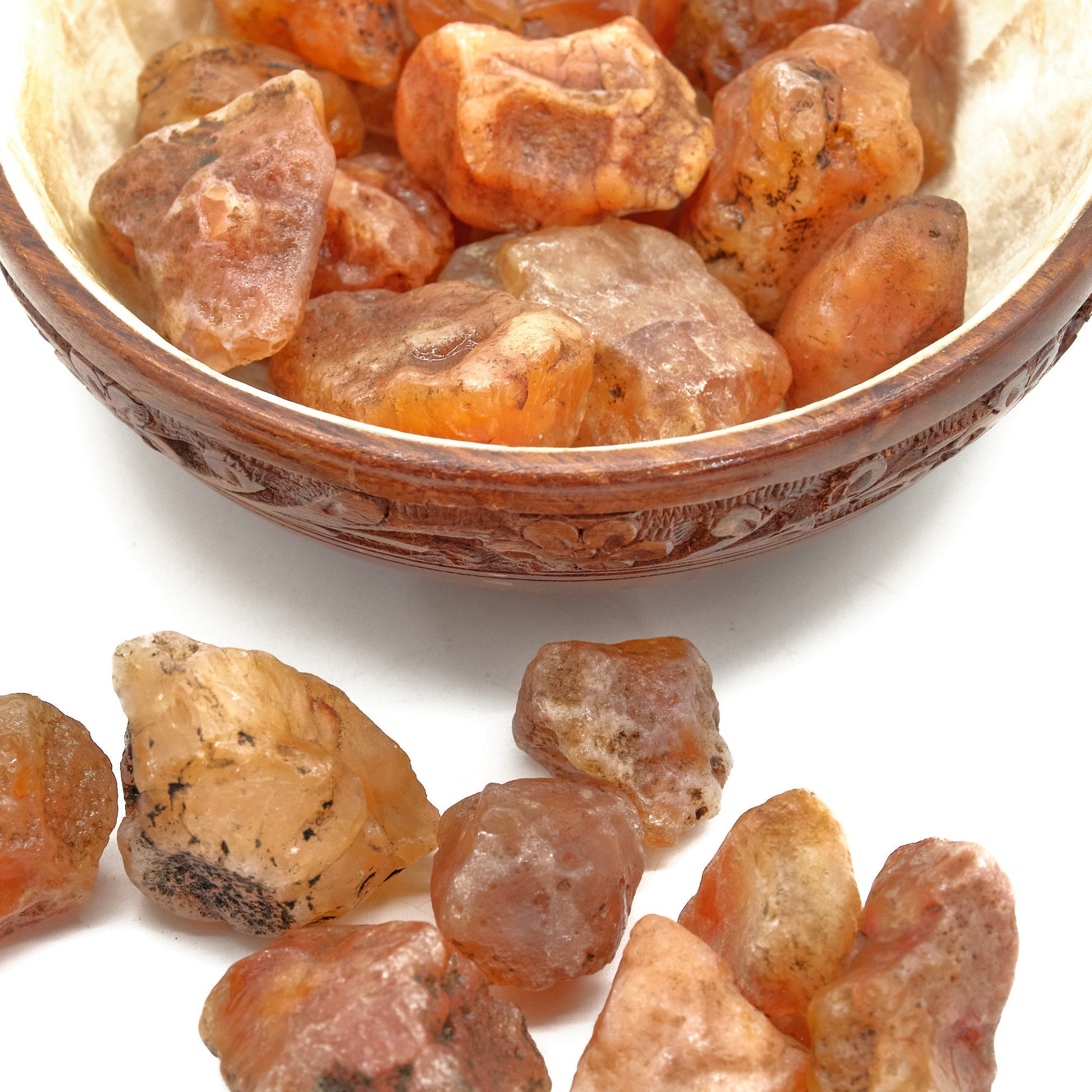 Rough Carnelian Crystals 2-5cm  Pure Serenity