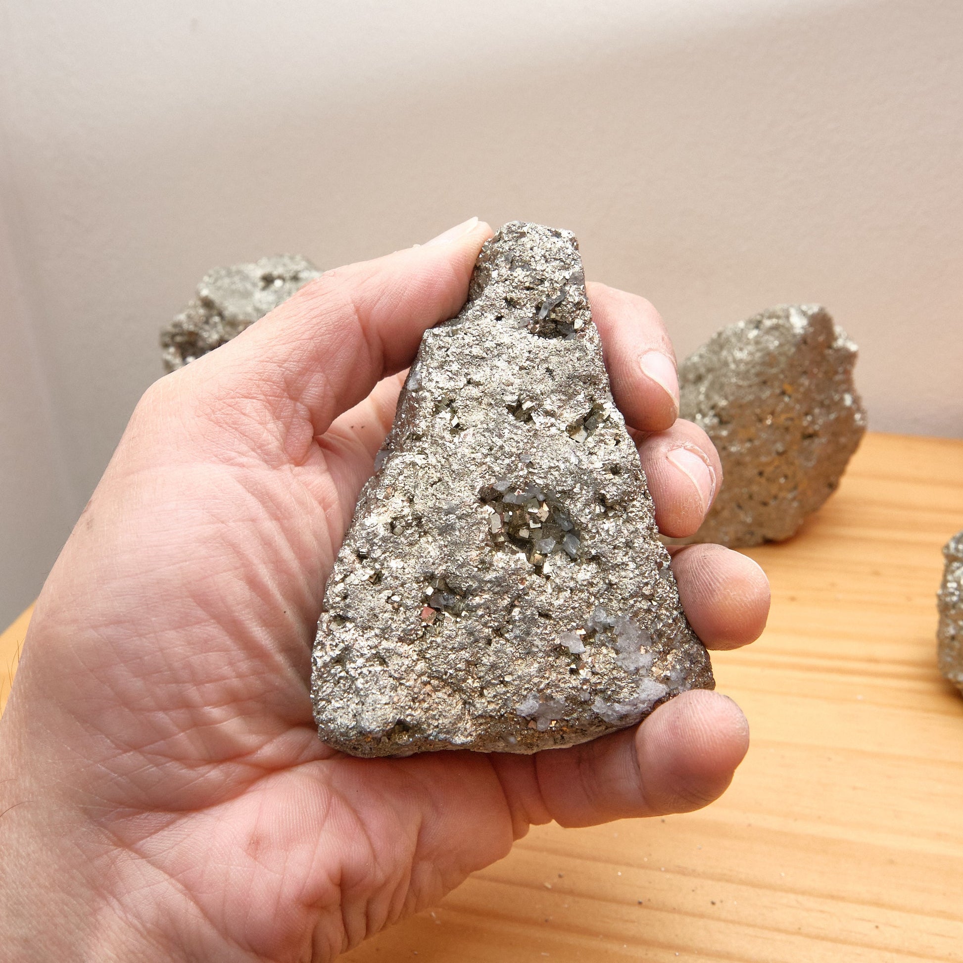 Raw Large Pyrite Chispa Rock  Pure Serenity