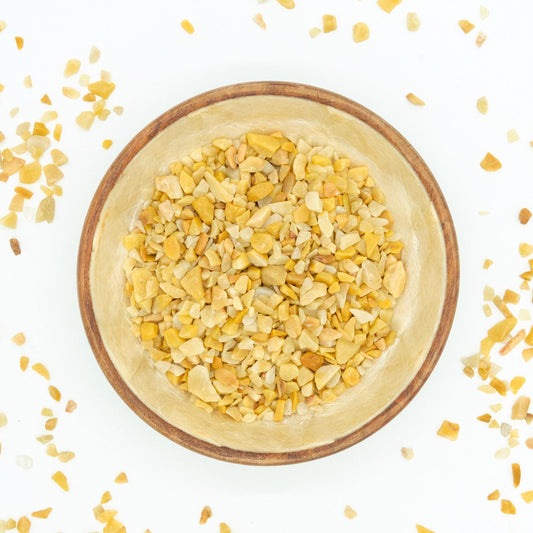 Golden Quartz Crystal Chips 4-10mm Undrilled  Pure Serenity