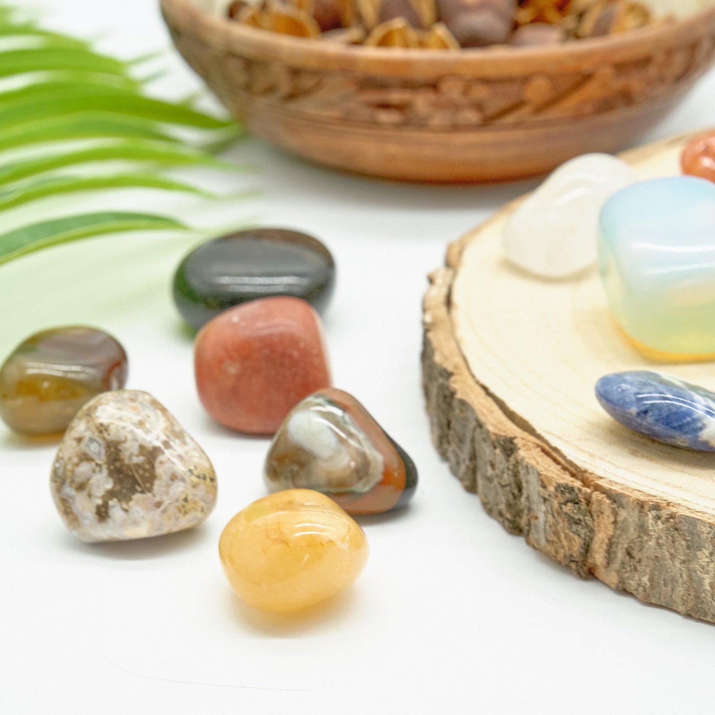 Extra Large Mixed Gemstones 30-40m  Pure Serenity