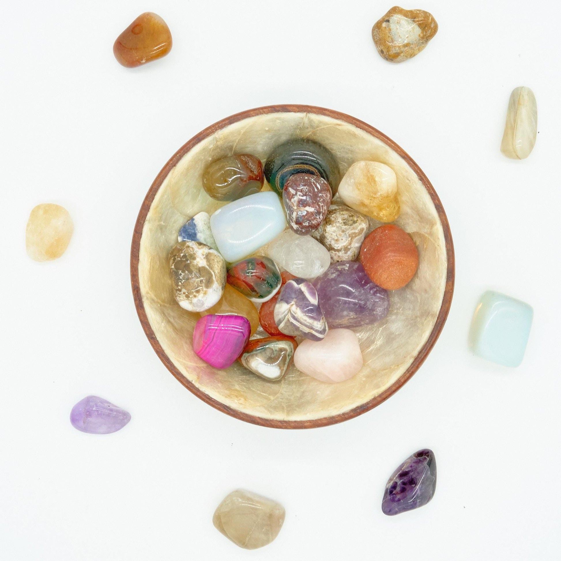 Extra Large Mixed Gemstones 30-40m  Pure Serenity