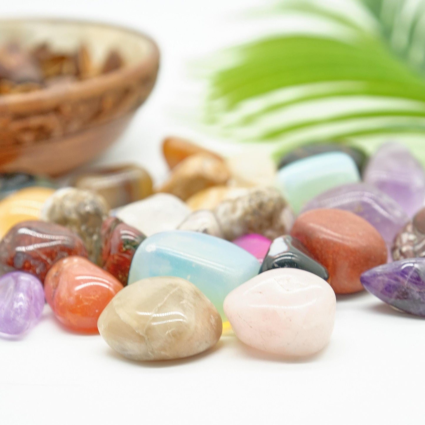 Extra Large Mixed Gemstones 30-40m  Pure Serenity