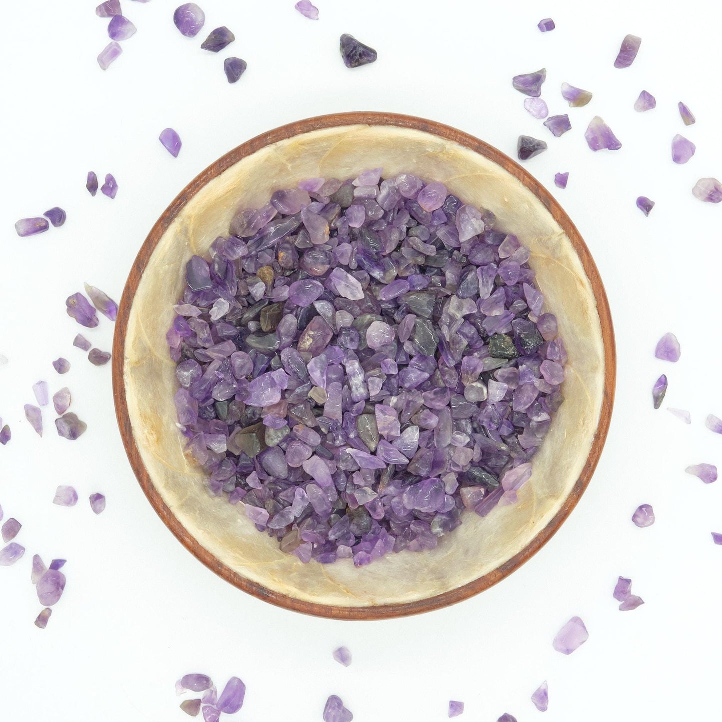 Amethyst Crystal Chips 4-10mm Undrilled  Pure Serenity