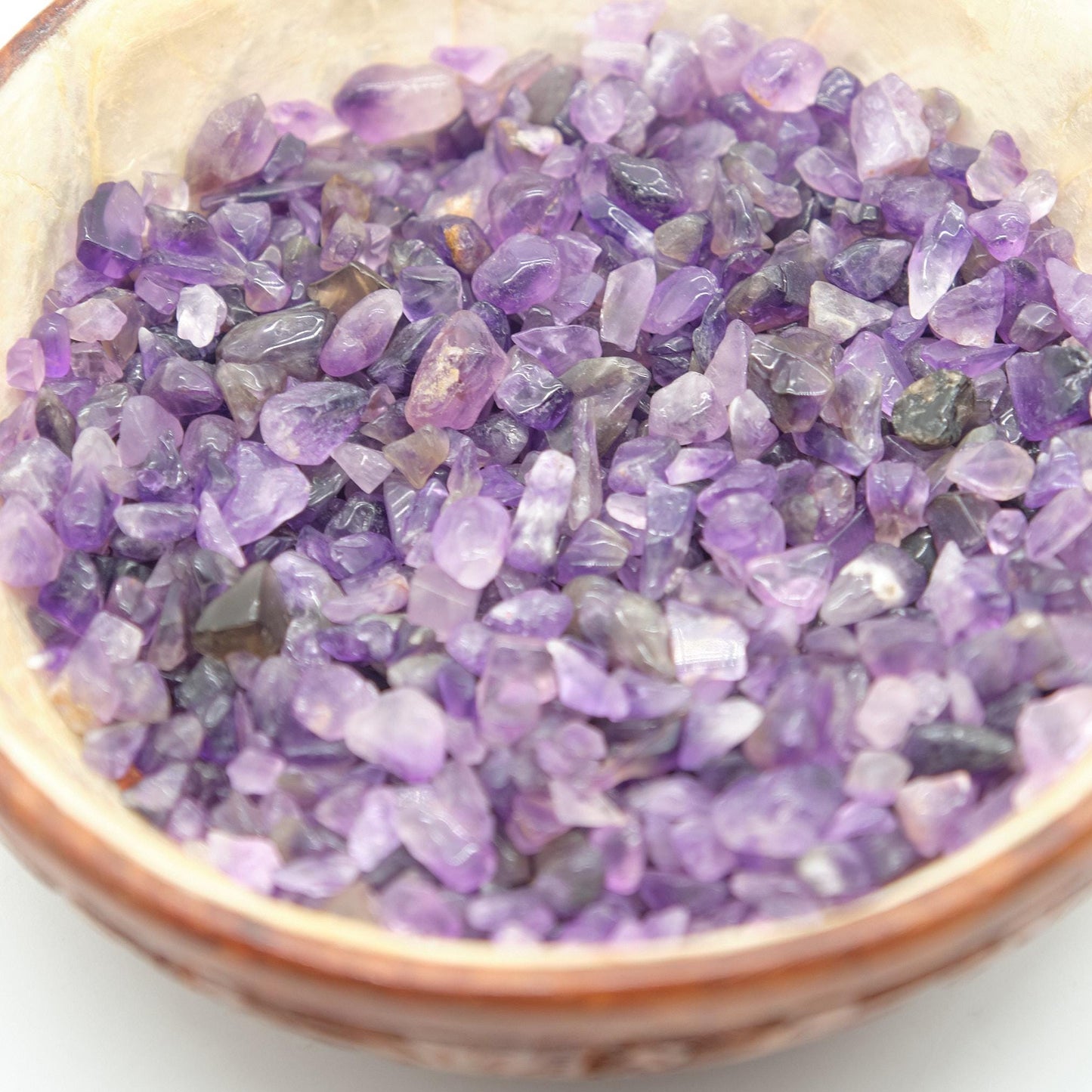 Amethyst Crystal Chips 4-10mm Undrilled  Pure Serenity