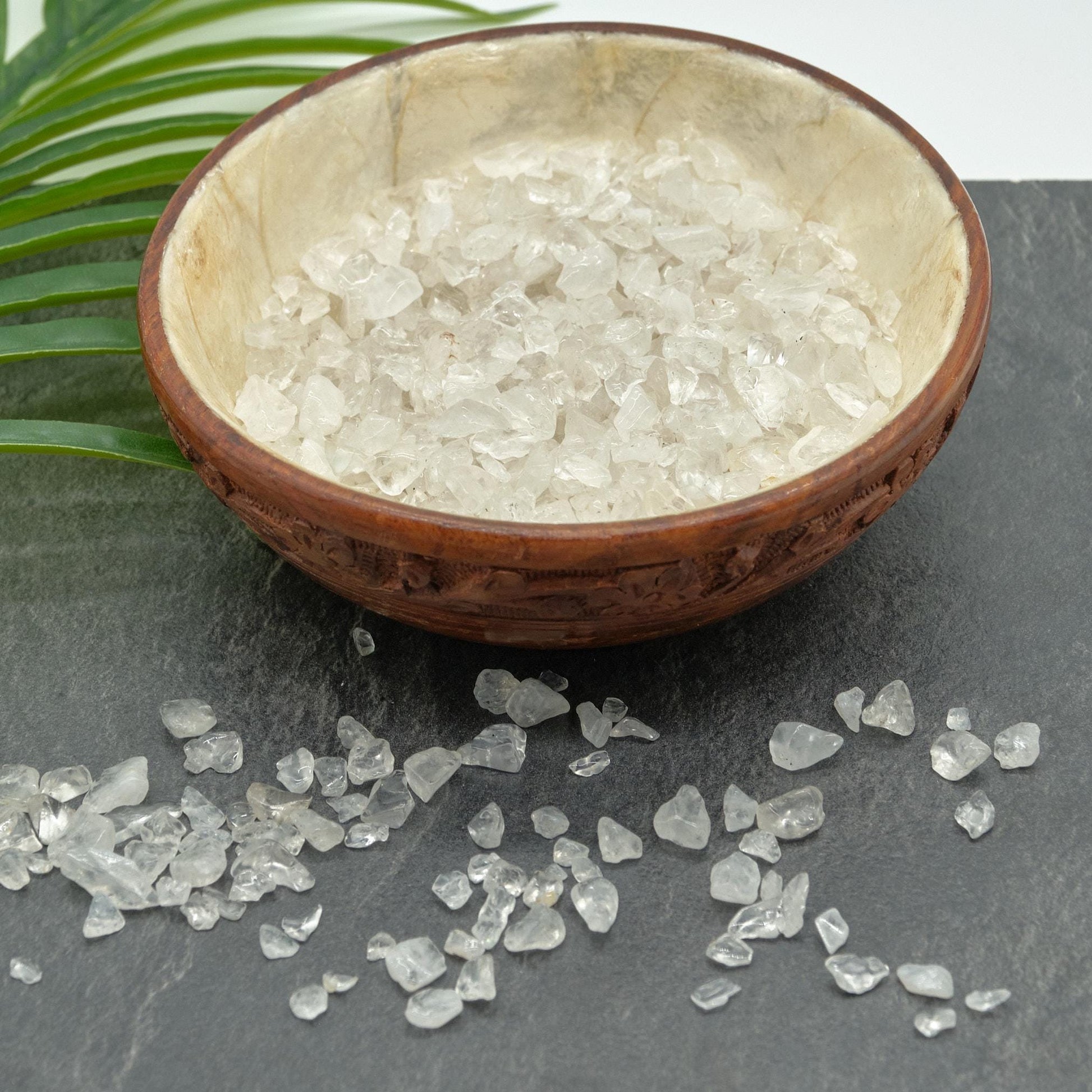 Clear Quartz Crystal Chips 4-10mm Undrilled  Pure Serenity