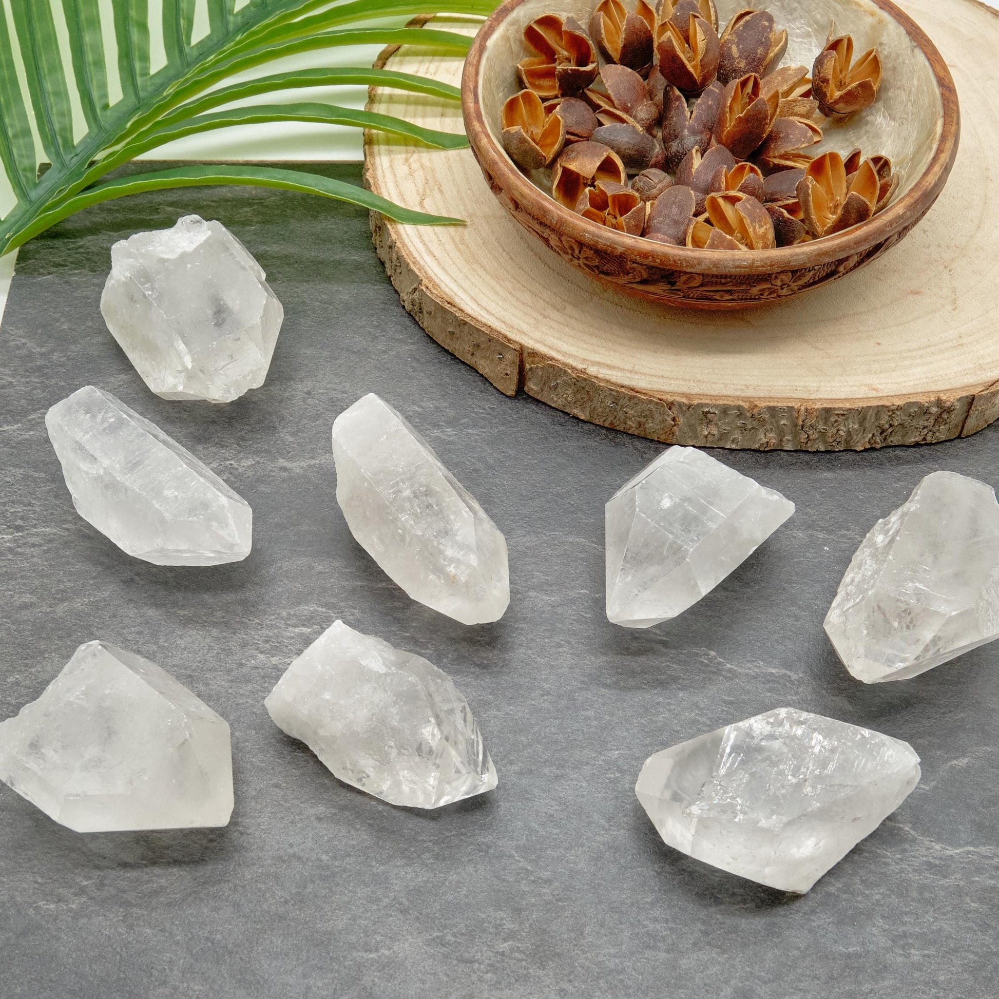 Natural Large Clear Quartz Point  Pure Serenity