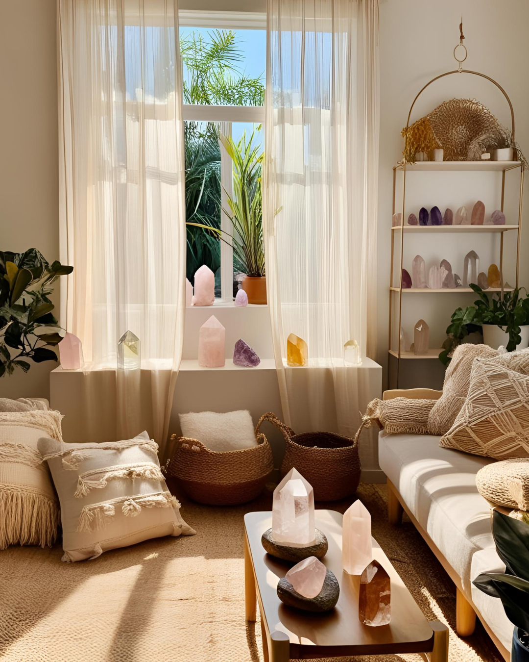 7 Best Crystals for a Warm and Welcoming Living Room