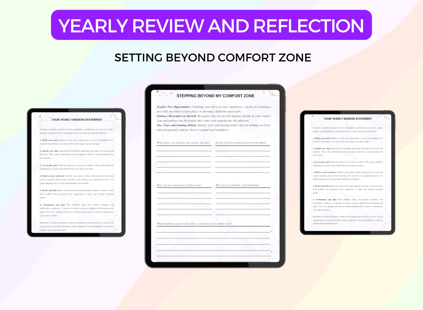 Manifestation Planner with FREE Notebook Planner Digital and Printable