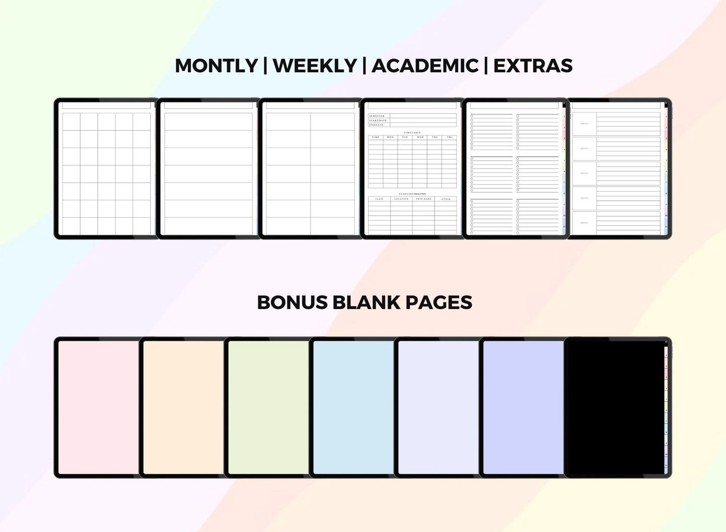 Manifestation Planner with FREE Notebook Planner Digital and Printable
