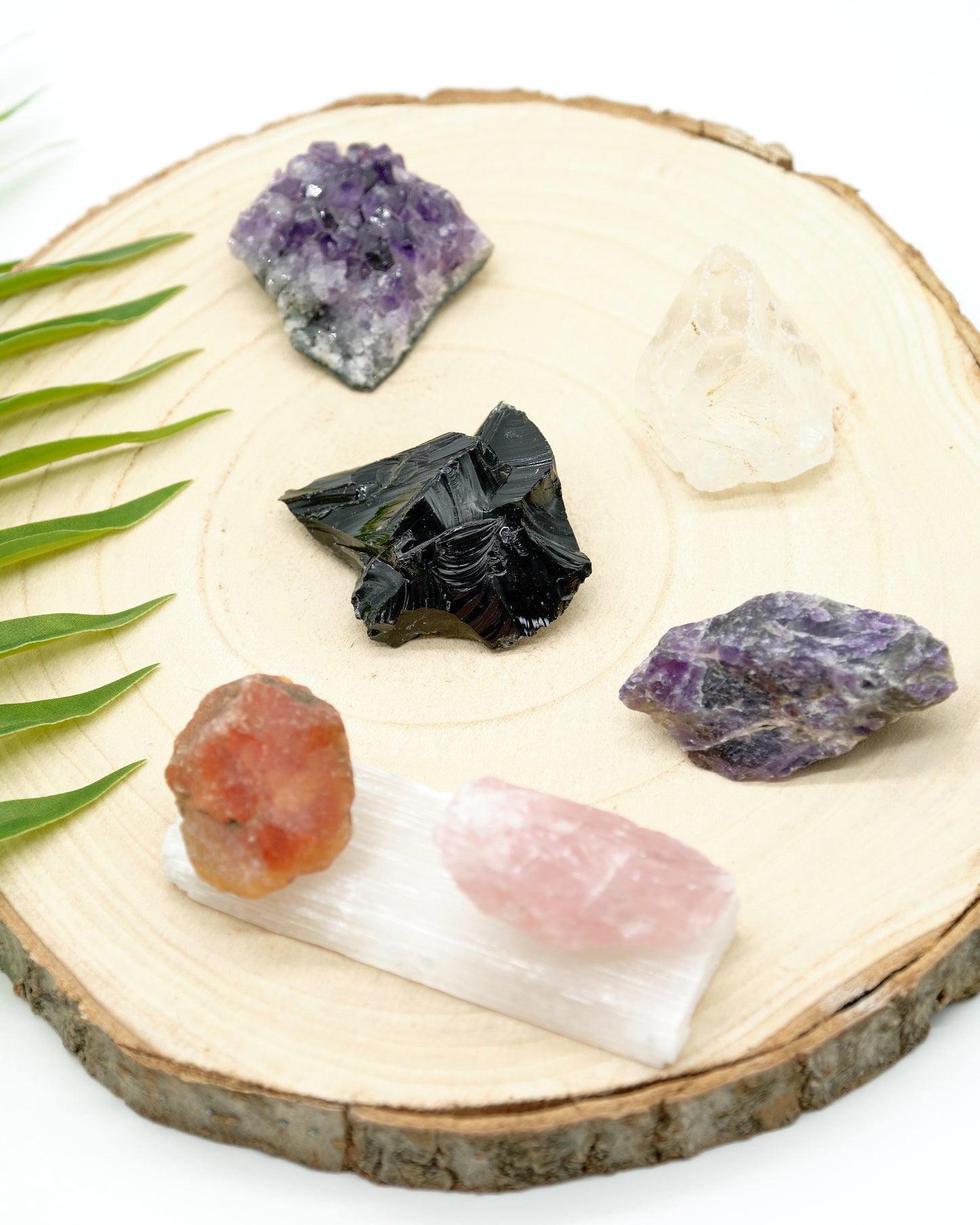Natural Crystals Starter Kit Gift Box