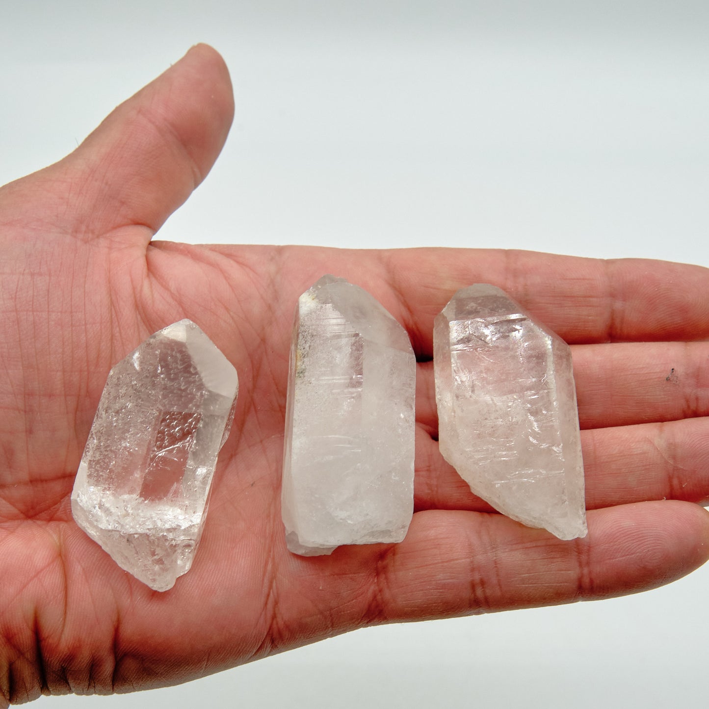 Natural Raw Large Clear Quartz Point x 1 Piece