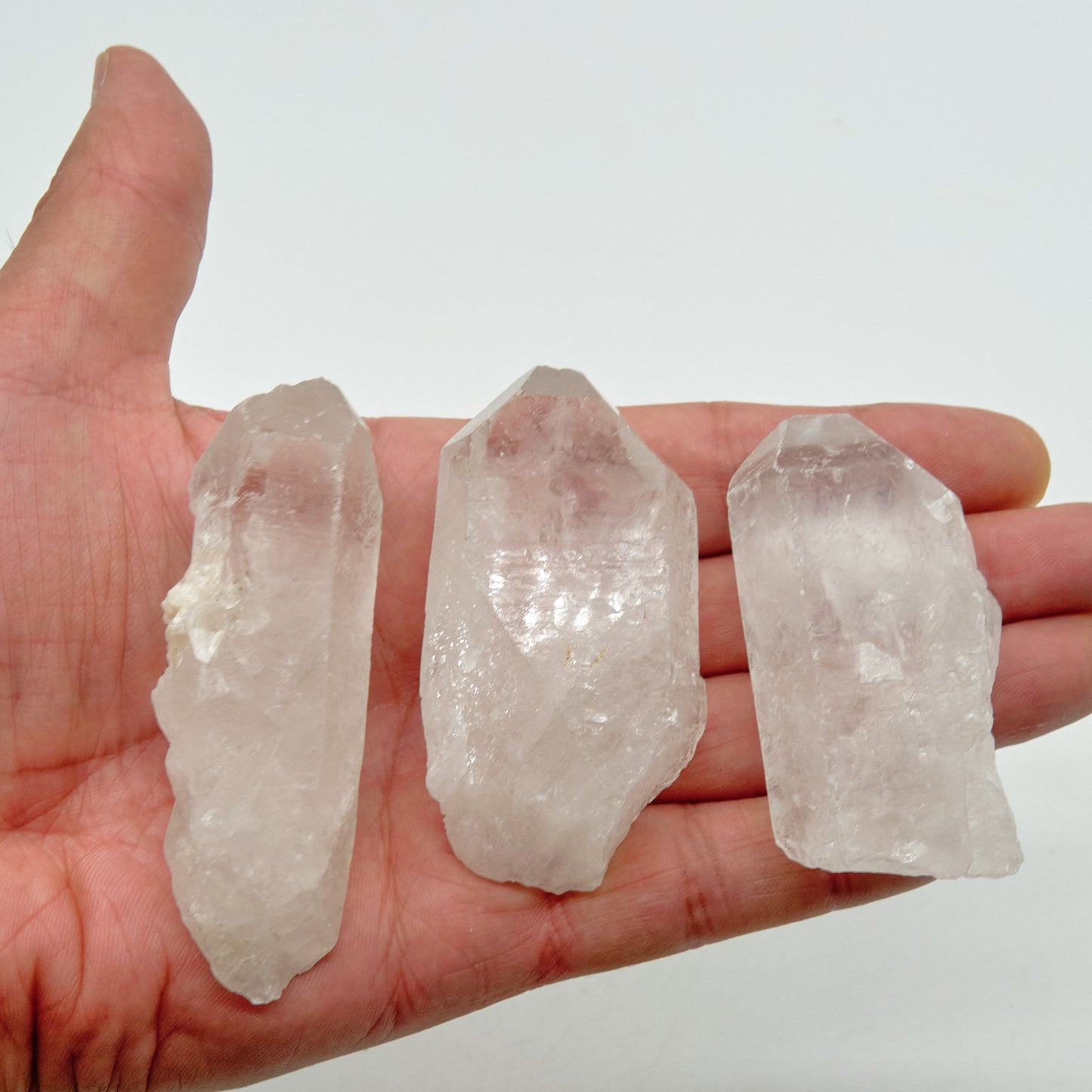 Natural Raw Large Clear Quartz Point x 1 Piece