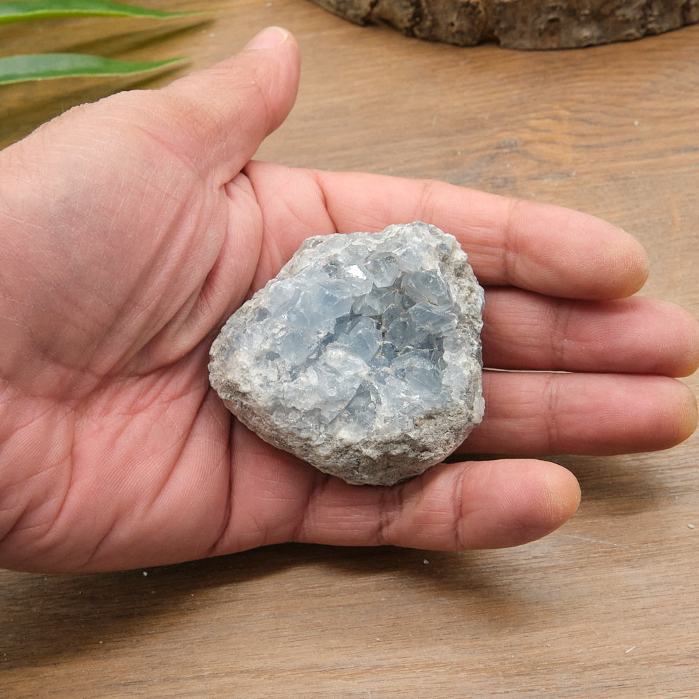 Rough Blue Celestite Cluster 177g
